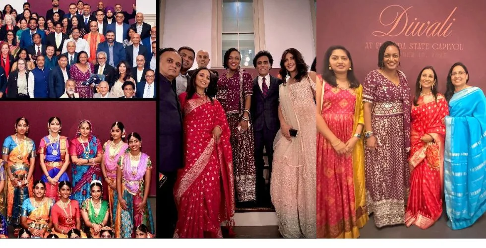 ಫ್ಲೋರಿಡಾದ ಟಲ್ಲಾಹಾಸ್ಸಿಯಲ್ಲಿ ದೀಪಾವಳಿ ಹಬ್ಬ ಆಚರಣೆ; ಶ್ರಿಗಂಧ ಕನ್ನಡ ಕೂಟದ ಪದಾಧಿಕಾರಿಗಳು ಭಾಗಿ